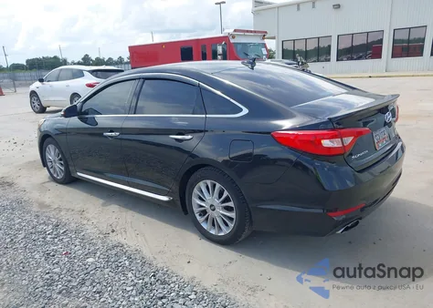 2015 Hyundai Sonata Limited z USA, uszkodzony, nr VIN 5NPE34AF3FH021041